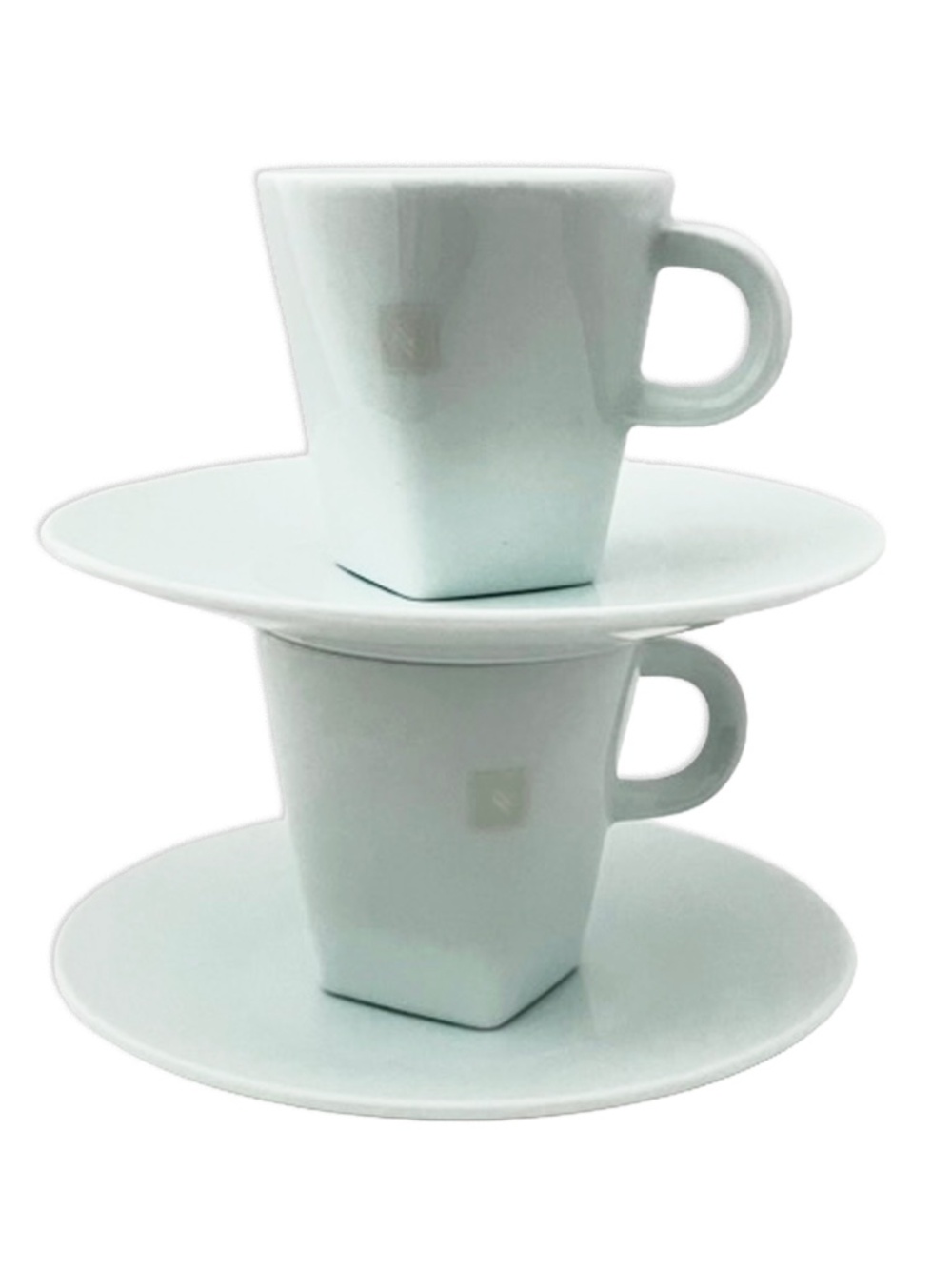 Nespresso Pure Espresso Cup & Saucers NEW